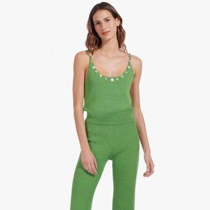 STAUD Ares Top and Artemus Pant knit set size XS and S 2 4